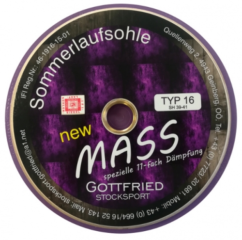 Gottfried "new Mass 16" Sommerlaufplatte